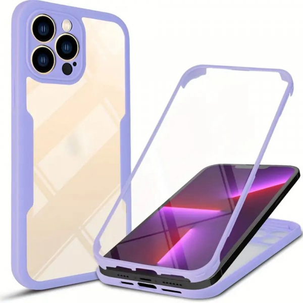 Husa pentru Apple iPhone 13 Pro Max, Techsuit, ColorVerse 360, Mov