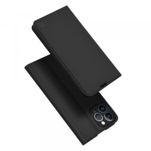 Husa pentru Apple iPhone 13 Pro Max, Techsuit, Magskin Book, Neagra