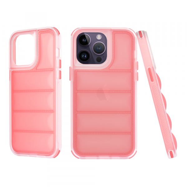 Husa pentru Apple iPhone 13 Pro Max, Techsuit, Wave Shield, Rosie