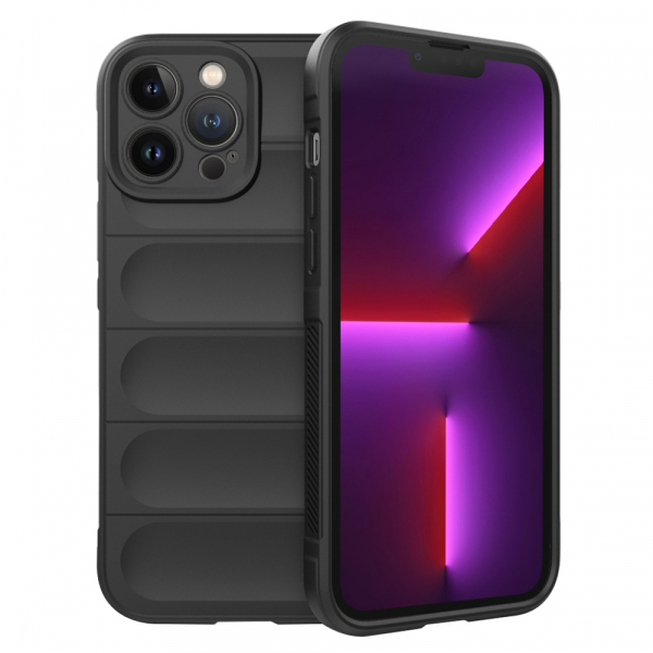 Husa pentru Apple iPhone 13 Pro, Techsuit, Magic Shield, Neagra