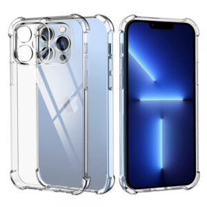 Husa pentru Apple iPhone 13 Pro, Techsuit, Shockproof Clear, Transparenta