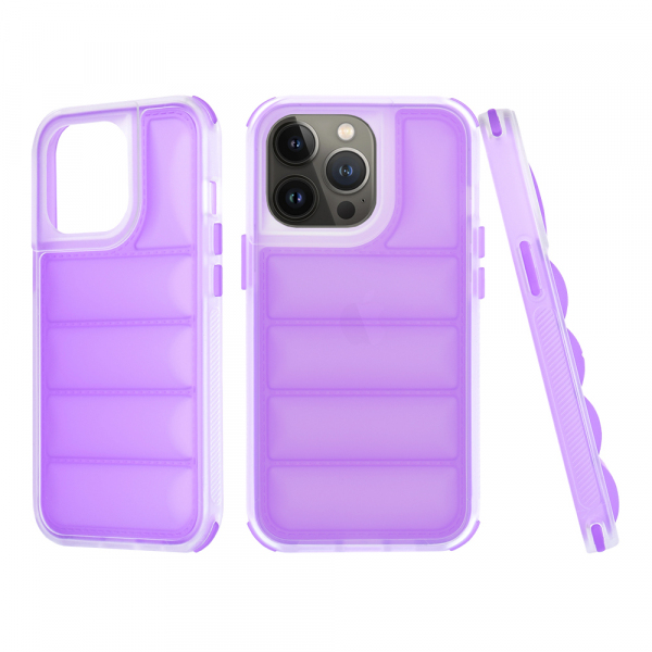 Husa pentru Apple iPhone 13 Pro, Techsuit, Wave Shield, Mov