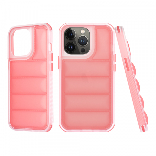 Husa pentru Apple iPhone 13 Pro, Techsuit, Wave Shield, Rosie