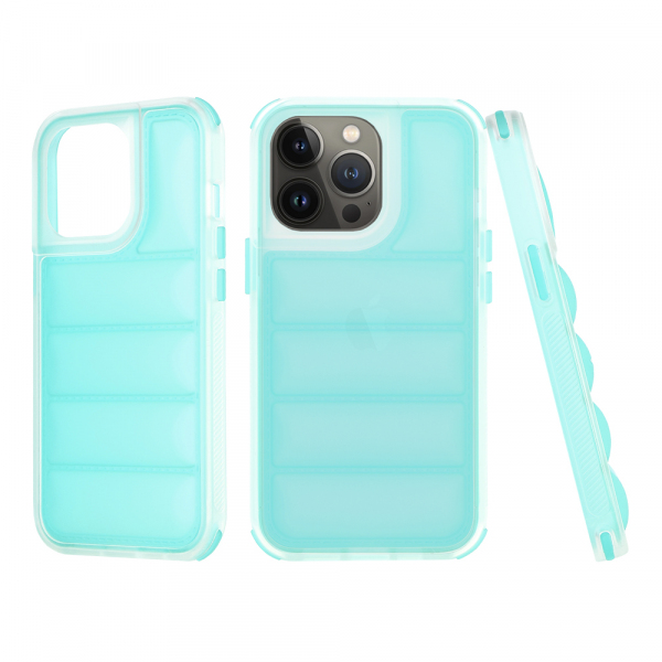 Husa pentru Apple iPhone 13 Pro, Techsuit, Wave Shield, Turcoaz