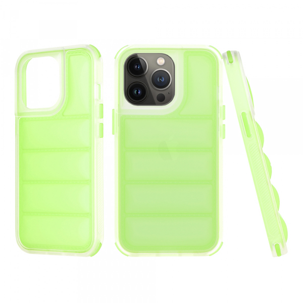 Husa pentru Apple iPhone 13 Pro, Techsuit, Wave Shield, Verde