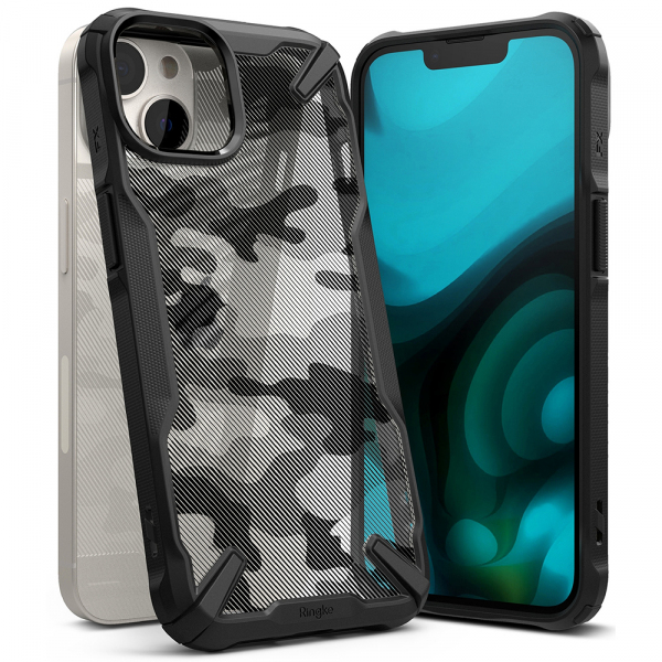 Husa pentru Apple iPhone 14 Plus, Ringke, Fusion X Design, Camuflaj
