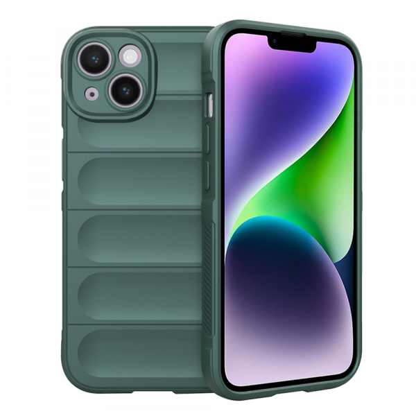 Husa pentru Apple iPhone 14 Plus, Techsuit, Magic Shield, Verde