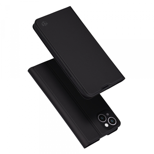 Husa pentru Apple iPhone 14 Plus, Techsuit, Magskin Book, Neagra