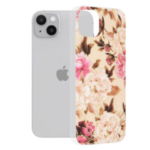 Husa pentru Apple iPhone 14 Plus, Techsuit, Marble, Bej