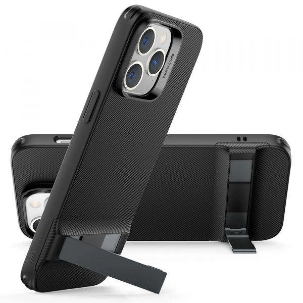 Husa pentru Apple iPhone 14 Pro, ESR, Air Shield Boost Kickstand, Neagra