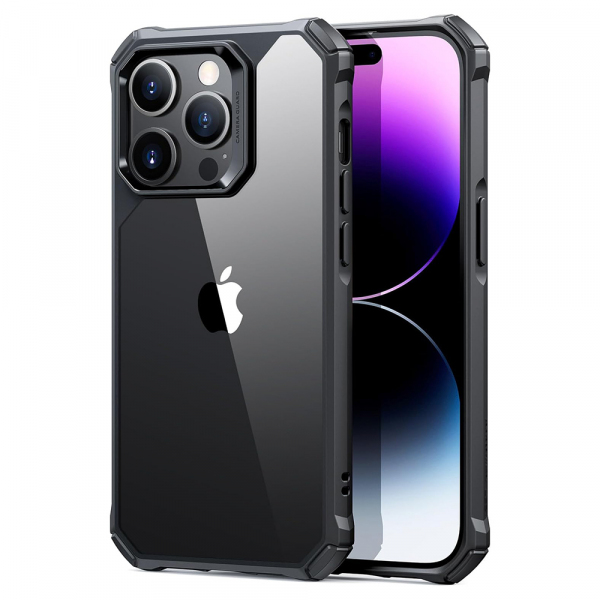Husa pentru Apple iPhone 14 Pro Max, ESR, Air Armor, Neagra Transparenta