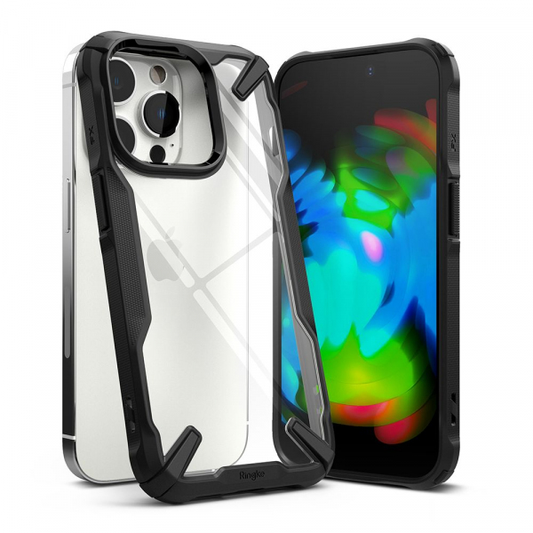 Husa pentru Apple iPhone 14 Pro Max, Ringke, Fusion X, Neagra
