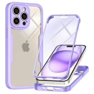 Husa pentru Apple iPhone 14 Pro Max, Techsuit, ColorVerse 360, Mov