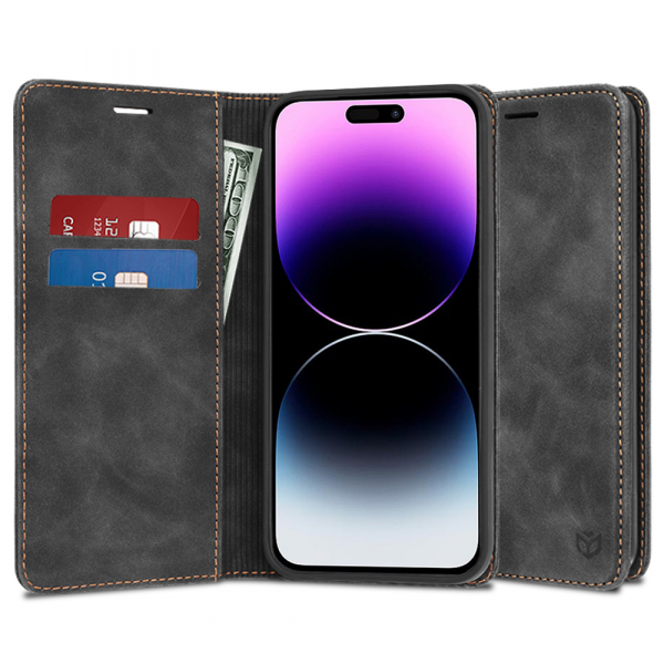 Husa pentru Apple iPhone 14 Pro Max, Techsuit, Confy, Neagra