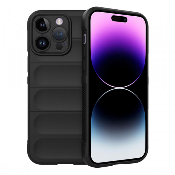 Husa pentru Apple iPhone 14 Pro Max, Techsuit, Magic Shield, Neagra