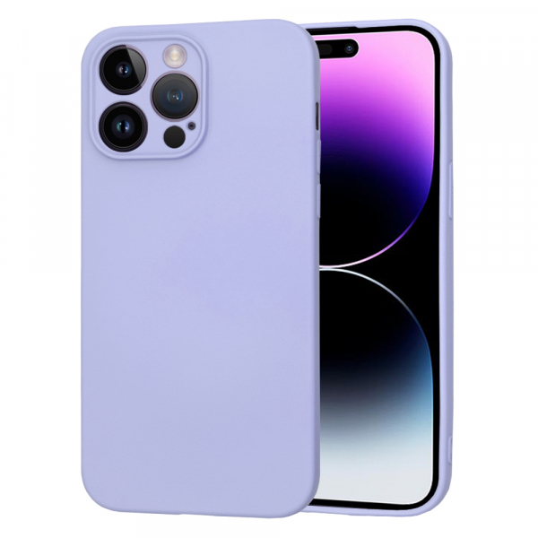 Husa pentru Apple iPhone 14 Pro Max, Techsuit, SoftFlex, Mov Deschis
