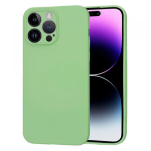 Husa pentru Apple iPhone 14 Pro Max, Techsuit, SoftFlex, Verde Deschis