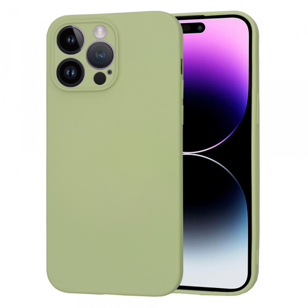 Husa pentru Apple iPhone 14 Pro Max, Techsuit, SoftFlex, Matcha
