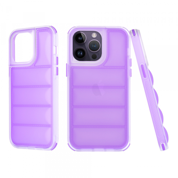 Husa pentru Apple iPhone 14 Pro Max, Techsuit, Wave Shield, Mov