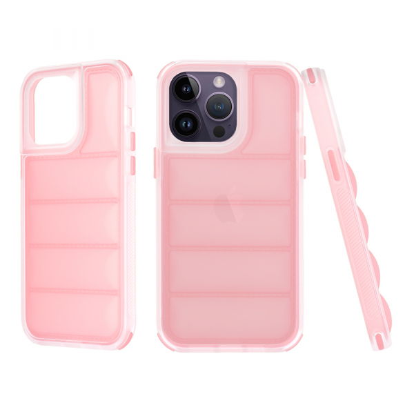 Husa pentru Apple iPhone 14 Pro Max, Techsuit, Wave Shield, Roz