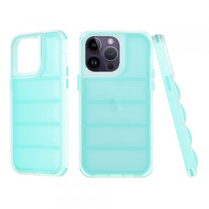 Husa pentru Apple iPhone 14 Pro Max, Techsuit, Wave Shield, Turcoaz