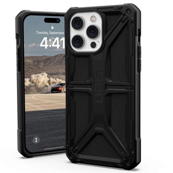 Husa pentru Apple iPhone 14 Pro Max, Urban Armor Gear, Monarch, Neagra