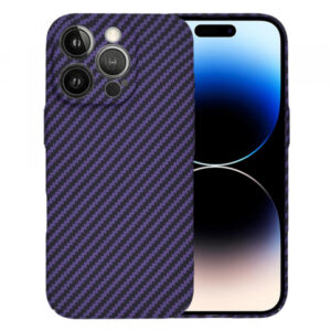 Husa pentru Apple iPhone 14 Pro, Techsuit, Carbonite FiberShell, Mov