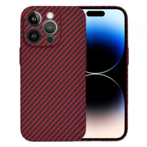 Husa pentru Apple iPhone 14 Pro, Techsuit, Carbonite FiberShell, Rosie
