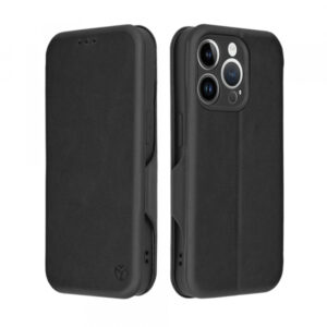 Husa pentru Apple iPhone 14 Pro, Techsuit, Safe Wallet Plus, Neagra
