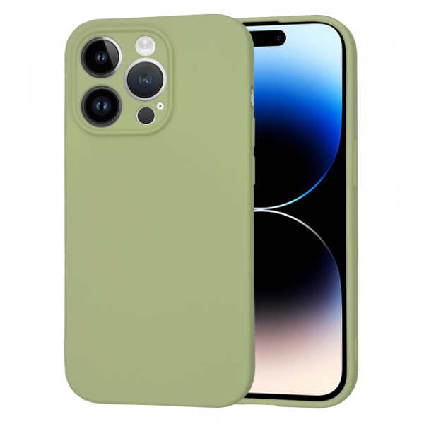 Husa pentru Apple iPhone 14 Pro, Techsuit, SoftFlex, Matcha