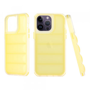 Husa pentru Apple iPhone 14 Pro, Techsuit, Wave Shield, Galbena