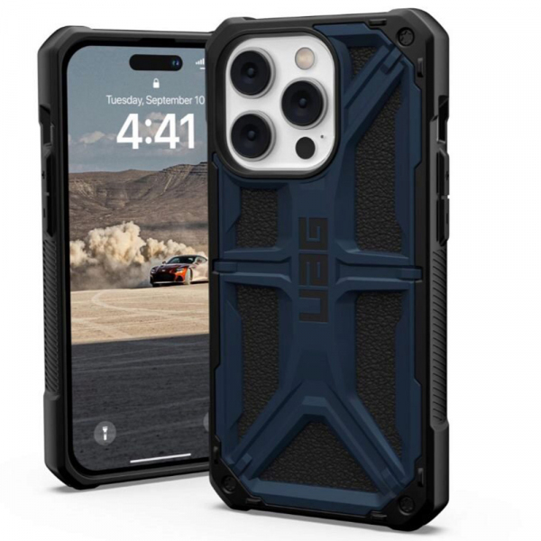 Husa pentru Apple iPhone 14 Pro, Urban Armor Gear, Monarch, Bleumarin