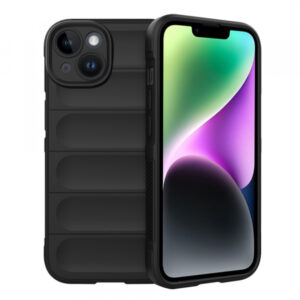 Husa pentru Apple iPhone 14, Techsuit, Magic Shield, Neagra