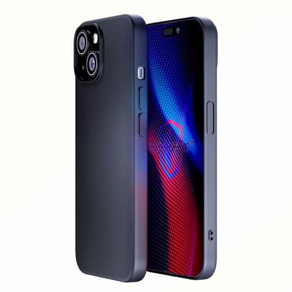 Husa pentru Apple iPhone 15, 3MK, Pro, Neagra Mata