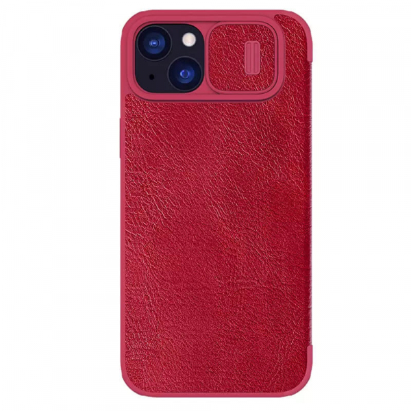 Husa pentru Apple iPhone 15 Plus, Nillkin, Qin, Rosie