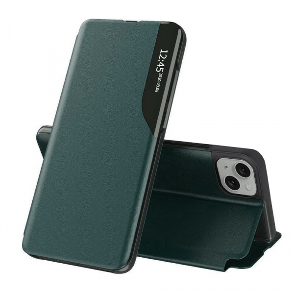 Husa pentru Apple iPhone 15 Plus, Techsuit, eFold, Verde
