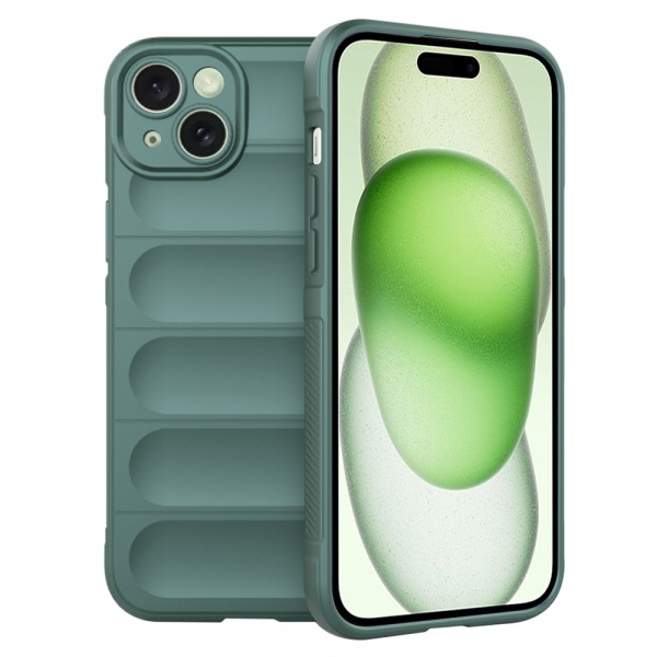 Husa pentru Apple iPhone 15 Plus, Techsuit, Magic Shield, Verde