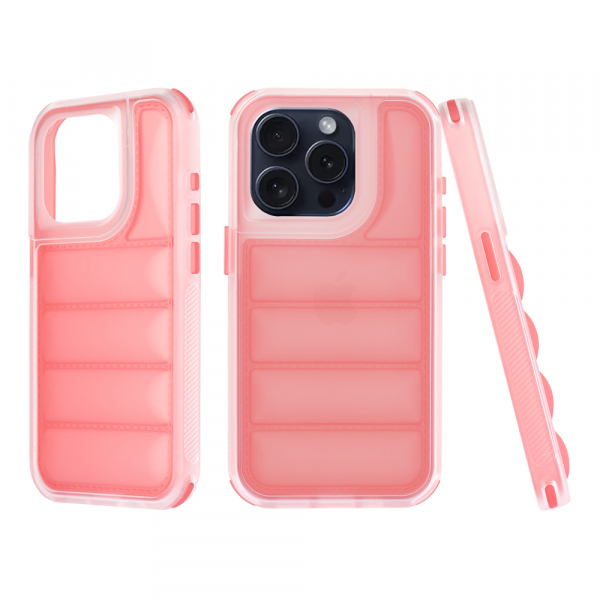 Husa pentru Apple iPhone 15 Pro, Techsuit, Wave Shield, Rosie