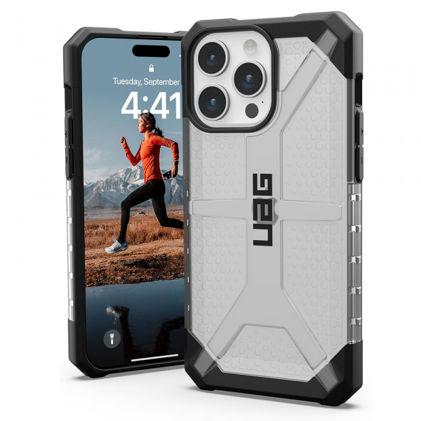 Husa pentru Apple iPhone 15 Pro, Urban Armor Gear, Plasma, Transparenta