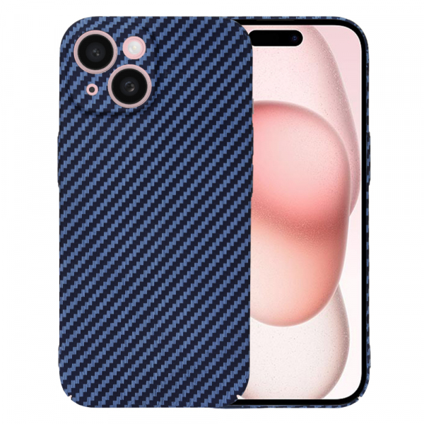 Husa pentru Apple iPhone 15, Techsuit, Carbonite FiberShell, Turcoaz