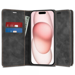 Husa pentru Apple iPhone 15, Techsuit, Confy, Neagra
