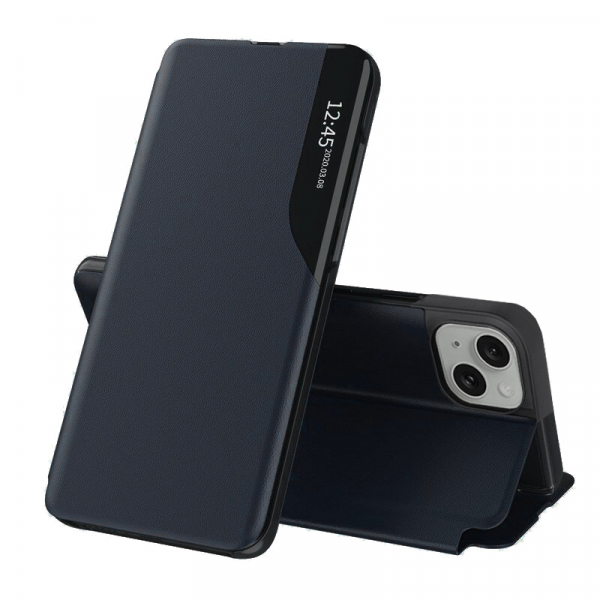 Husa pentru Apple iPhone 15, Techsuit, eFold, Albastra Inchis