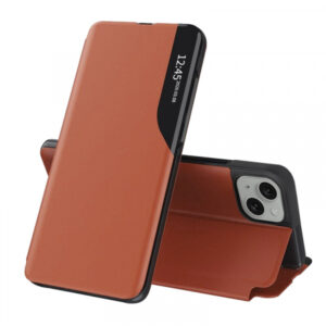 Husa pentru Apple iPhone 15, Techsuit, eFold, Portocalie