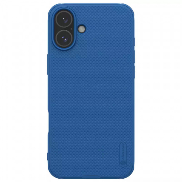 Husa pentru Apple iPhone 16, Nillkin, Super Shield Pro, Albastra Satinata