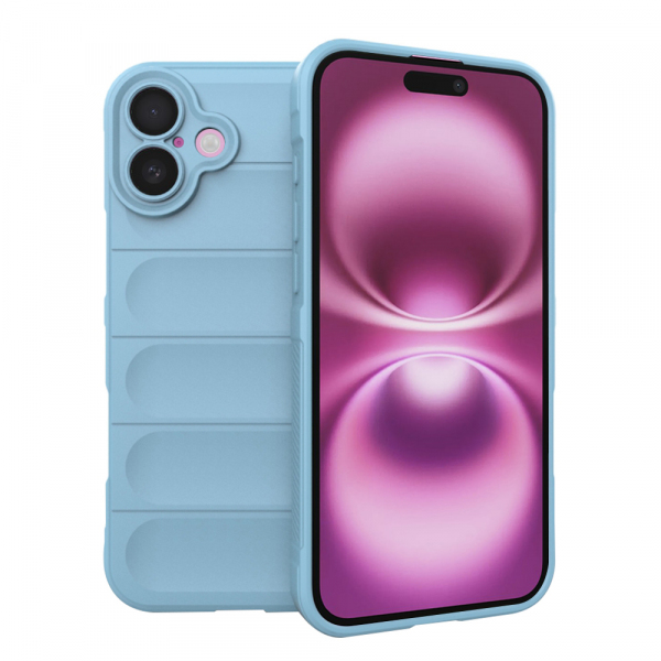 Husa pentru Apple iPhone 16 Plus, Techsuit, Magic Shield, Bleu