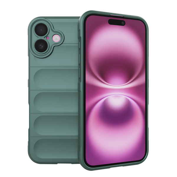 Husa pentru Apple iPhone 16 Plus, Techsuit, Magic Shield, Verde