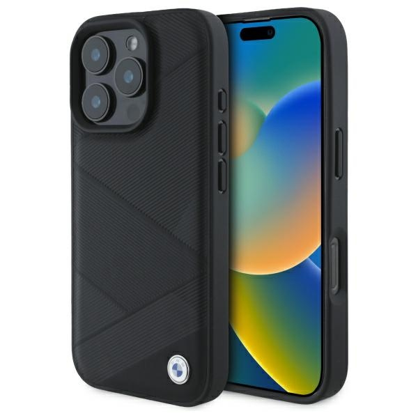 Husa pentru Apple iPhone 16 Pro Max, BMW, Natural, Neagra