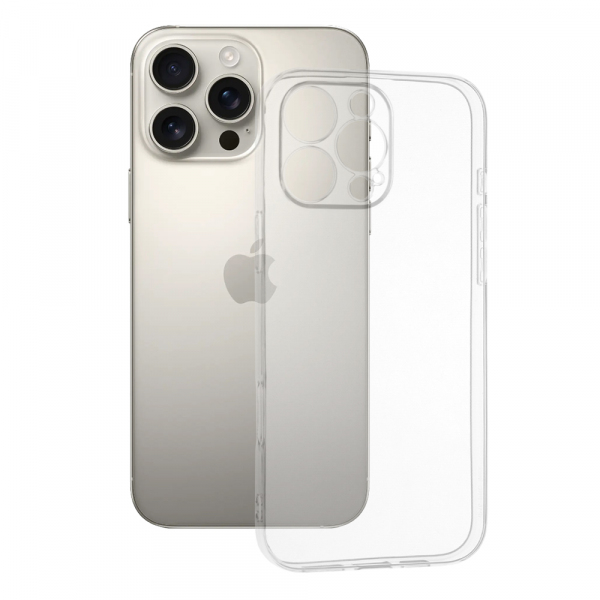 Husa pentru Apple iPhone 16 Pro Max, Techsuit, Clear, Transparenta