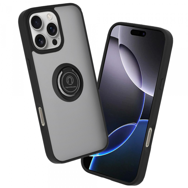 Husa pentru Apple iPhone 16 Pro Max, Techsuit, Glinth, Neagra