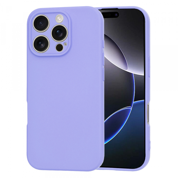 Husa pentru Apple iPhone 16 Pro Max, Techsuit, SoftFlex, Mov Deschis